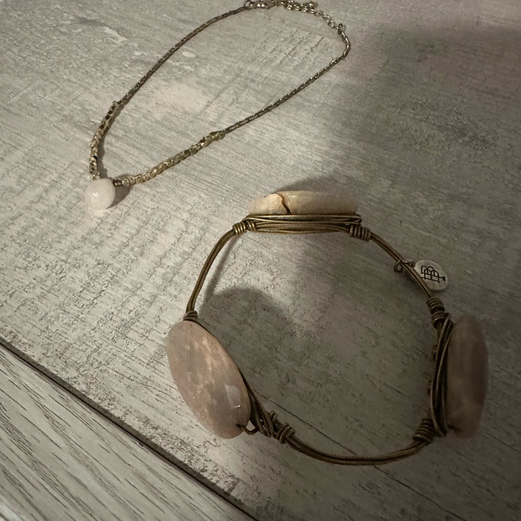 Bourbon And Bow Ties Bangle And Necklace